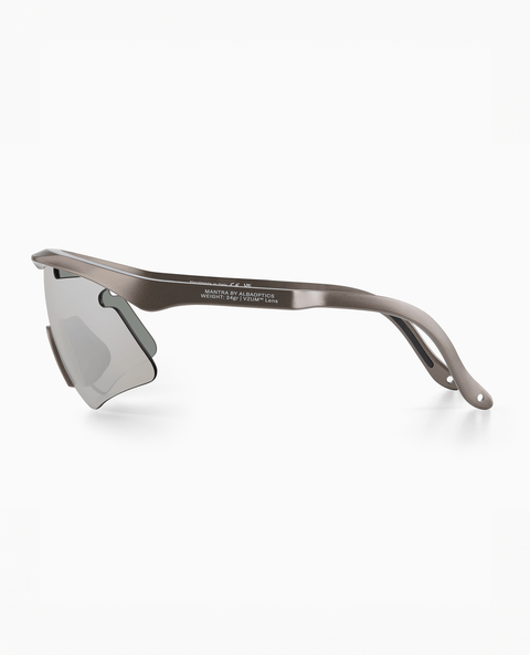 Alba Optics: Mantra Gun Metal Photochromic Lens Rocket - HEATWAVE - Alba Optics Mantra, Handmade Sunglasses from Italy, Lightweight