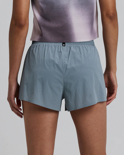 Bandit Running: Women's Vento Next Gen 3" Split Short - Tranquil Blue