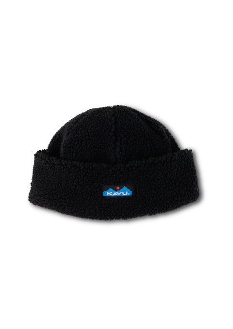 Kavu: Fur Ball Beanie - Black Smoke