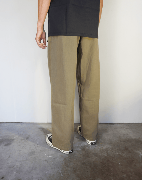 Gramicci: Wide Pant - Moss - HEATWAVE - Gramicci: Wide Pant - Moss