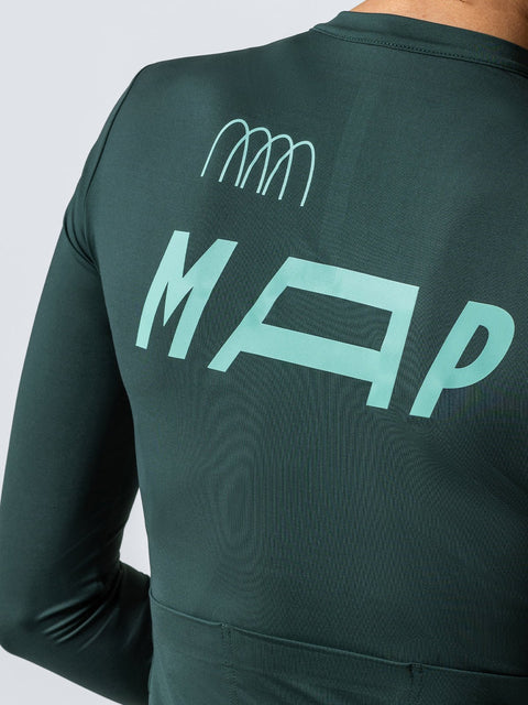 Maap: Women's Adapt LS Jersey - Algae - HEATWAVE - Maap: Women's Adapt LS Jersey - Algae