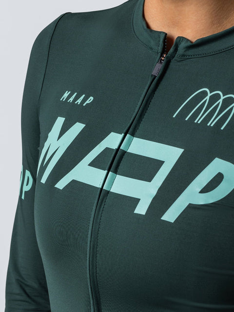 Maap: Women's Adapt LS Jersey - Algae - HEATWAVE - Maap: Women's Adapt LS Jersey - Algae