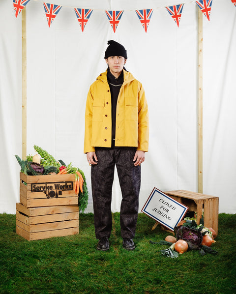 Service Works: Xerox Camo Chef Pant - Black