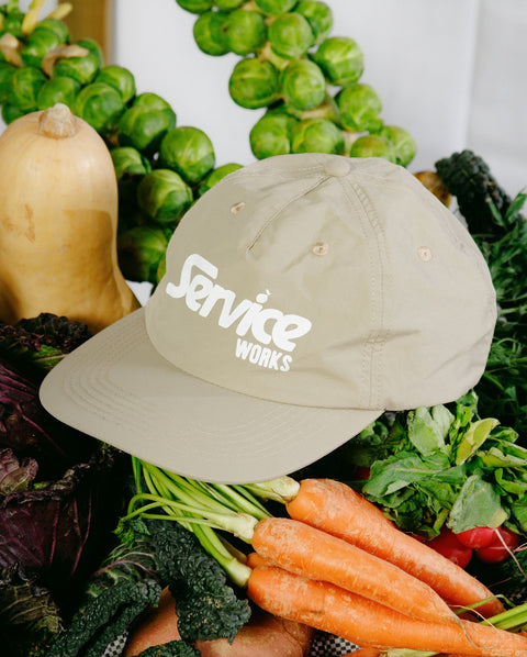 Service Works: Nylon Driver Cap - Khaki