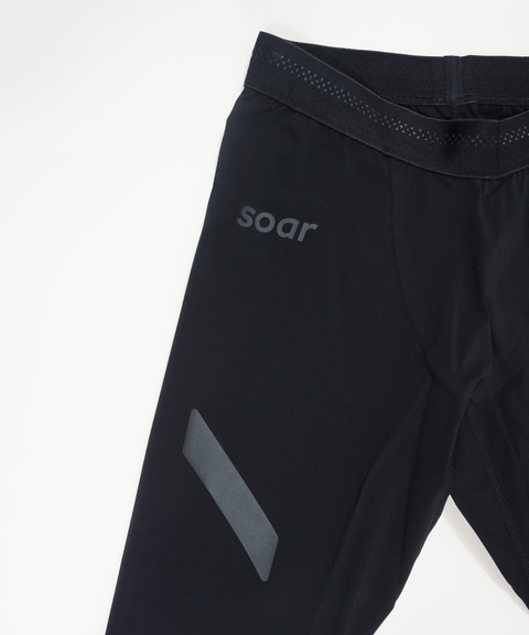 SOAR Running: Men's Half Tights - HEATWAVE - SOAR Running: Men's Half Tights