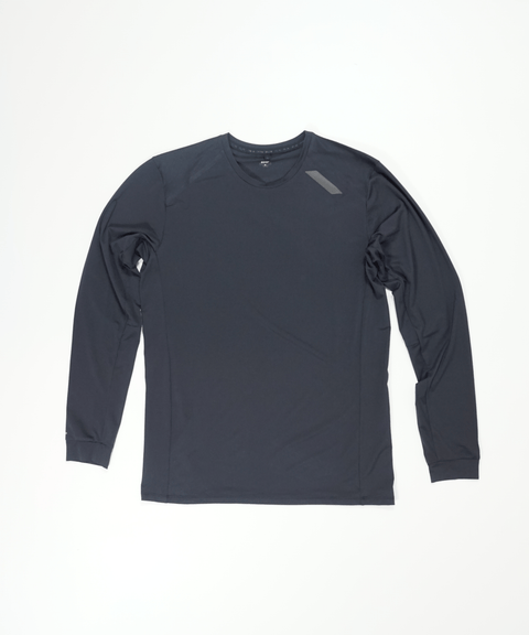 SOAR Running: Men's Long Sleeve Tech Tee - Black - HEATWAVE - SOAR Running: Men's Long Sleeve Tech Tee - Black