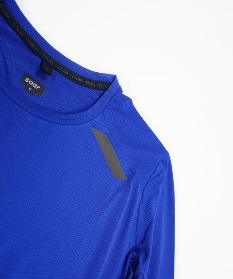 SOAR Running: Women's LS Tech Tee - Blue - HEATWAVE - SOAR Running: Women's LS Tech Tee - Blue - HEATWAVE - SOAR Running: Women's LS Tech Tee - Blue