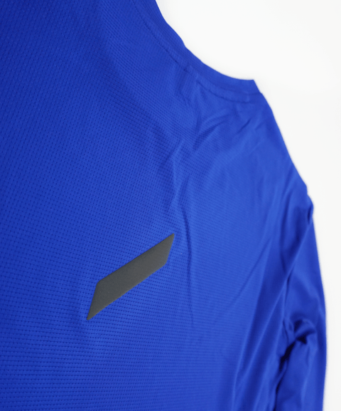 SOAR Running: Women's LS Tech Tee - Blue - HEATWAVE - SOAR Running: Women's LS Tech Tee - Blue