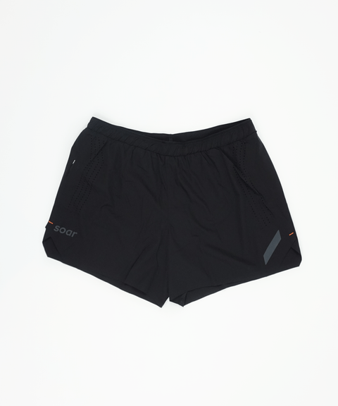 SOAR Running: Women's Run Shorts - Black - HEATWAVE