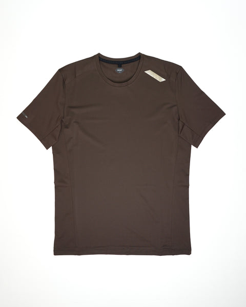 Soar Running: Men's Eco Tech Tee - Dark Brown