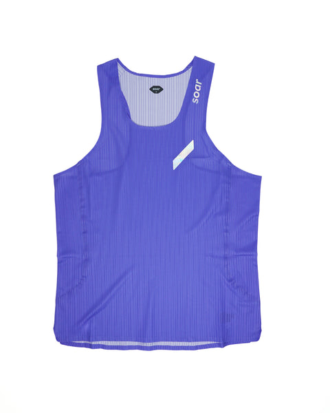 SOAR Running: Men's Race Vest 2.0 - Fluro Purple