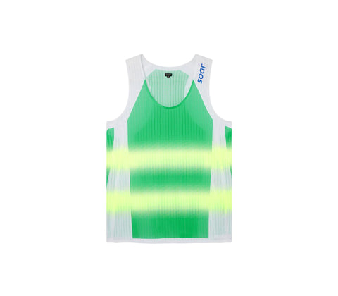 SOAR Running: Women's Race Vest - Green/Yellow